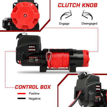 X-BULL Electric Winch 6000LBS