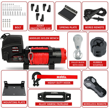 X-BULL Electric Winch 6000LBS