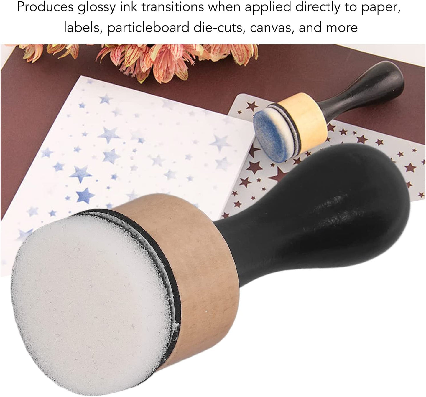 Inky Fingers Ink Blending Tool with Spare Pads for Rubber Stamping & Scrapbooking