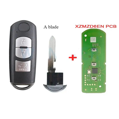 Smart Remote Car Key Fob for Mazda 3, 5, 6, CX-3, CX-5, CX-7, CX-9 & MX-5