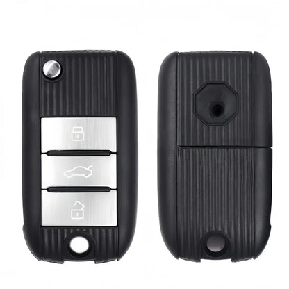 Flip Remote Car Key Shell Replacement for MG3, MG5, MG6, MG7, ZS, HS, GS & Roewe RX5