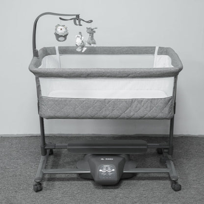 Pre-order Baby Brightness ZYLA Electric Baby Bassinet Bedside Sleeper – Grey