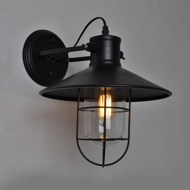 Indoor Wall Lamp Vintage Lighting Kitchen Light Black Wall Sconce - salelink.co.nz