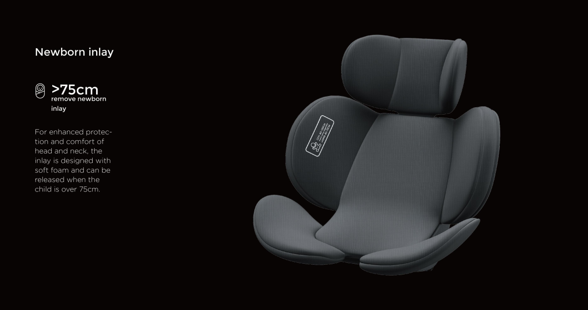 360° Rotating Baby Car Seat – Baby Brightness GuardianMax 1+ Black